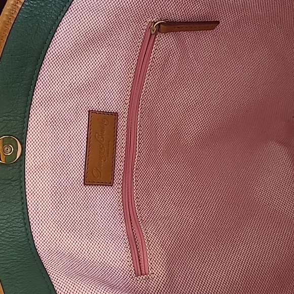 EUC Dooney & Bourke Green Tote Bag - Picture 12 of 16